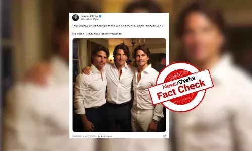 Fact Check: Viral image of ‘identical stunt doubles’ of Tom Cruise is AI-generated