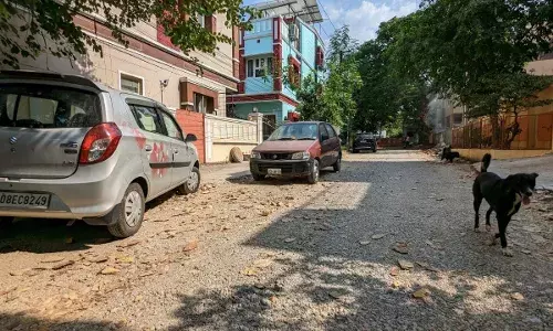 Kapra CC roadworks: Contractor abandons project after GHMC flags shoddy work; residents fume.