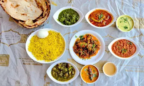 Start your day with the traditional breakfast in Hyderabad