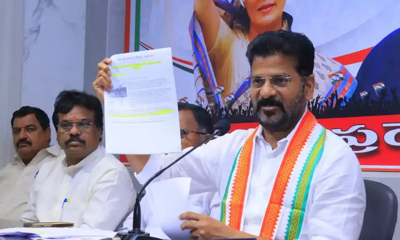 Revanth Reddy: Forensic Audit of Dharani and ORR contracts must be done by Centre