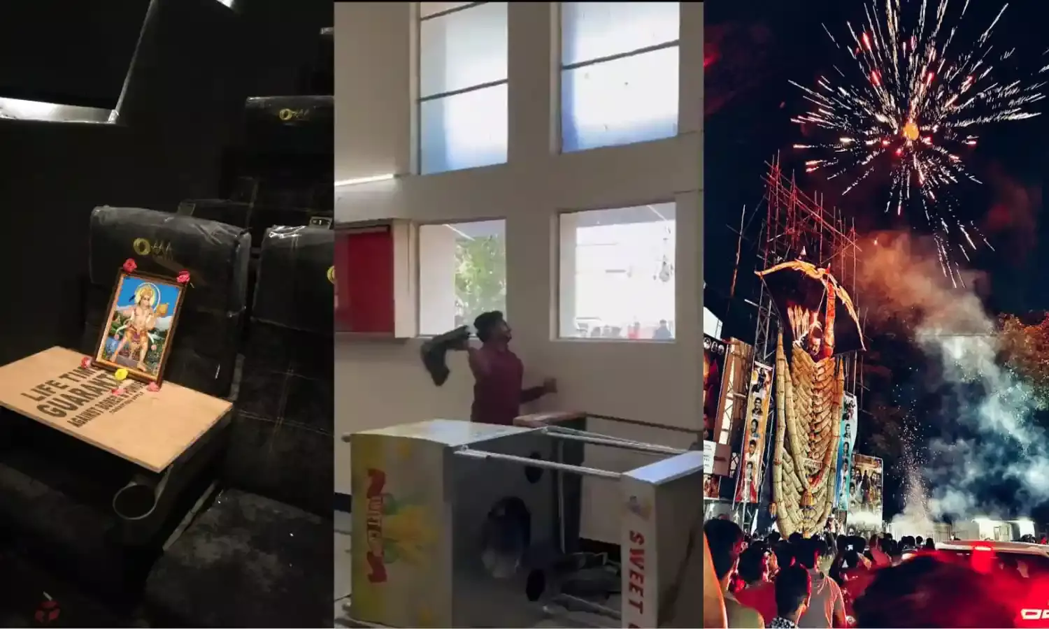 Adipurush sees fans fighting over reviews to Hanuman visiting theatre on opening day