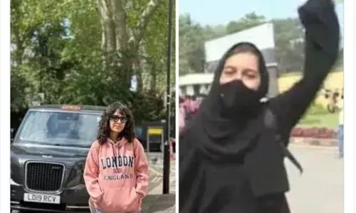 Fact Check: Photo of RJ Sayema falsely shared as Karnatakaās pro-Hijab girl Muskan Khan