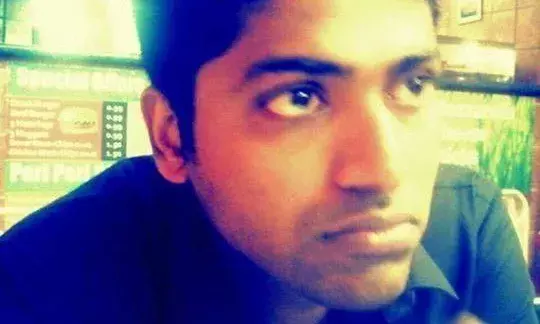 Aravind Sasikumar who was stabbed to death in UK by his flatmate.