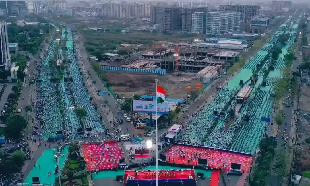 Millions roll out mats as India & globe celebrate International Yoga Day.
