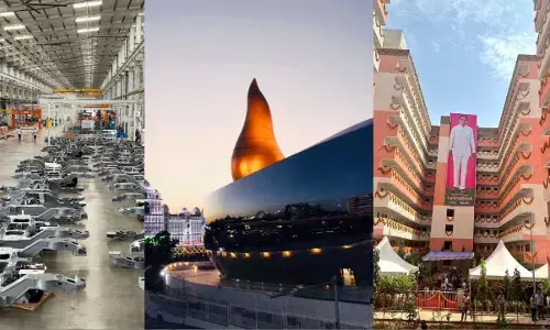 From Kollur KCR Nagar to Patancheru-Hayathnagar Metro Rail, KCR makes a slew of promises.