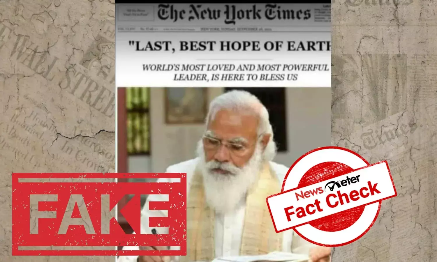 NYT’s cover image calling PM Modi Last, Best Hope of Earth’ is edited