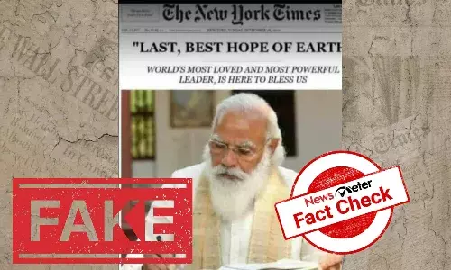NYT’s cover image calling PM Modi Last, Best Hope of Earth’ is edited