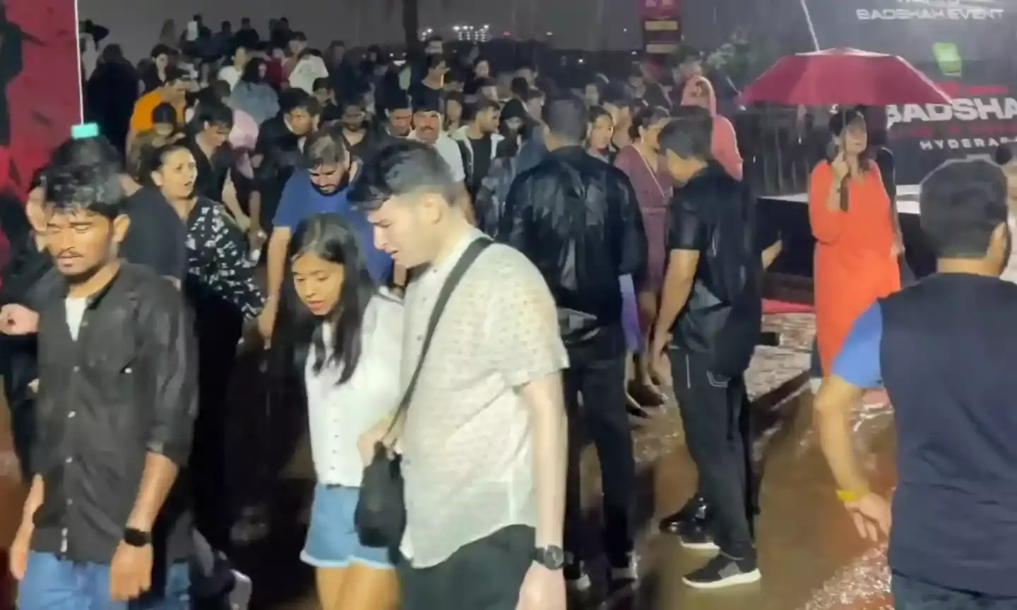 DJ Waley Babu interrupted: Badshah’s concert at Gachibowli cut short due to sudden downpour