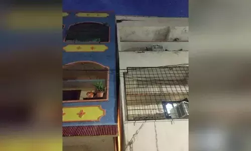 Monsoon woes: Quthbullapur man tilts building in bid to raise house, GHMC orders demolition.