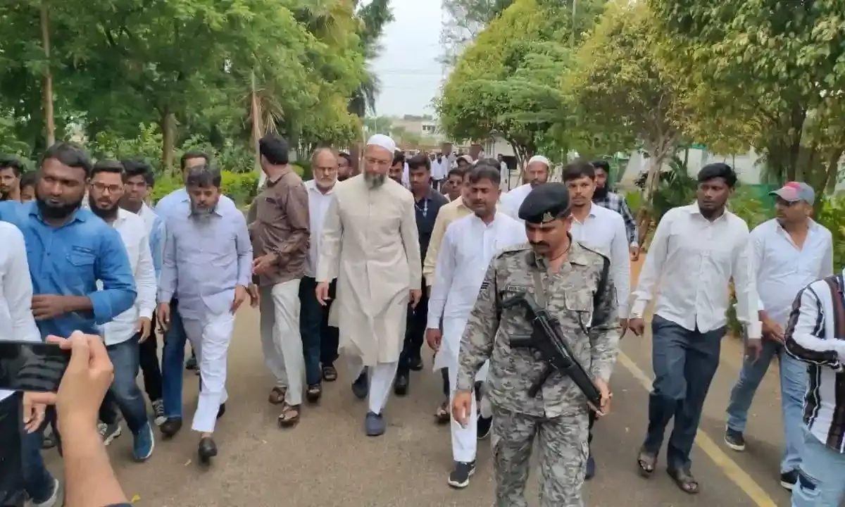 AIMIM leaders arrest: BRS may have to face consequences in polls, says Asad in Nizamabad
