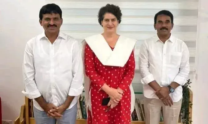 BRS suffers another setback; 12 former MPs, MLAs join Congress.