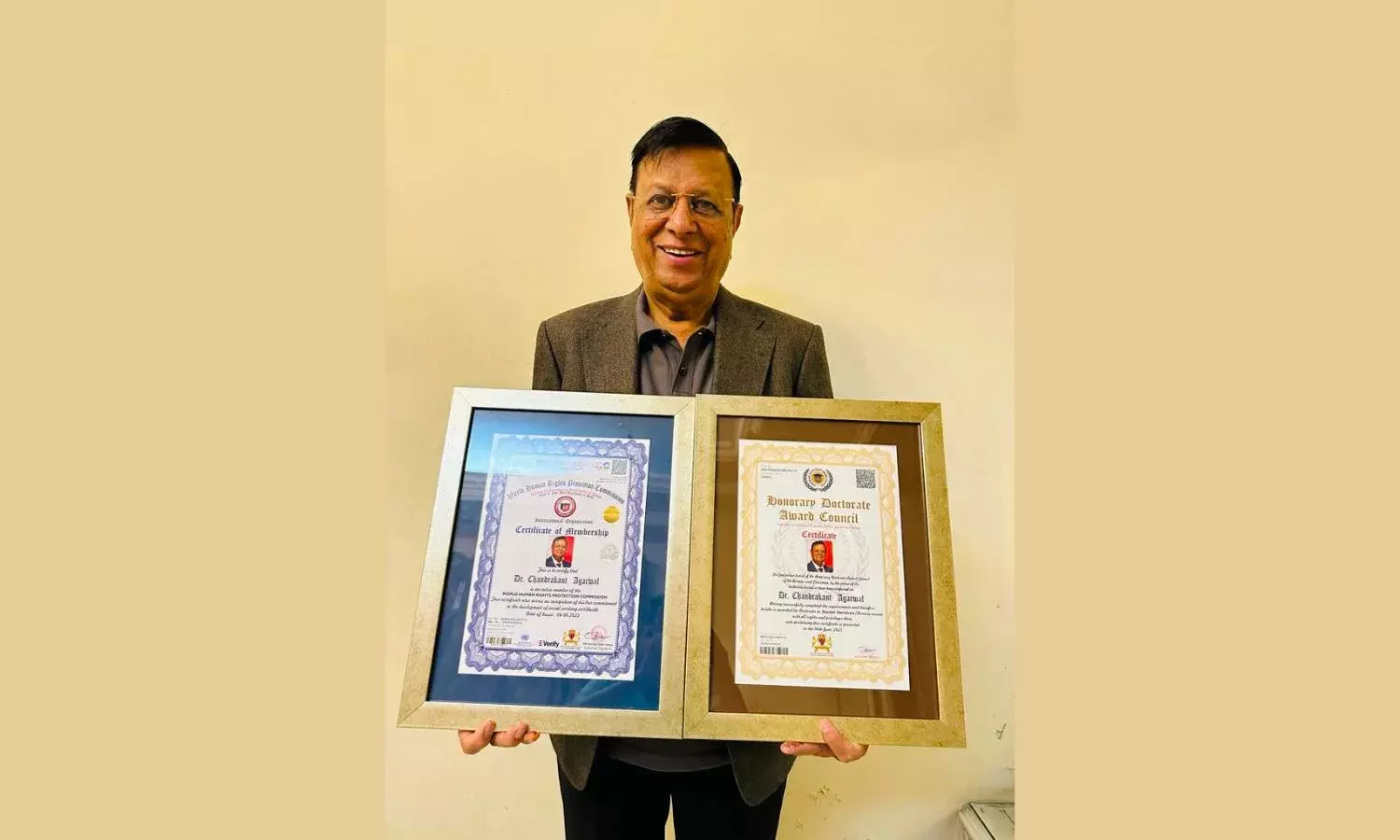 Hyderabad doctor honoured with international accolades