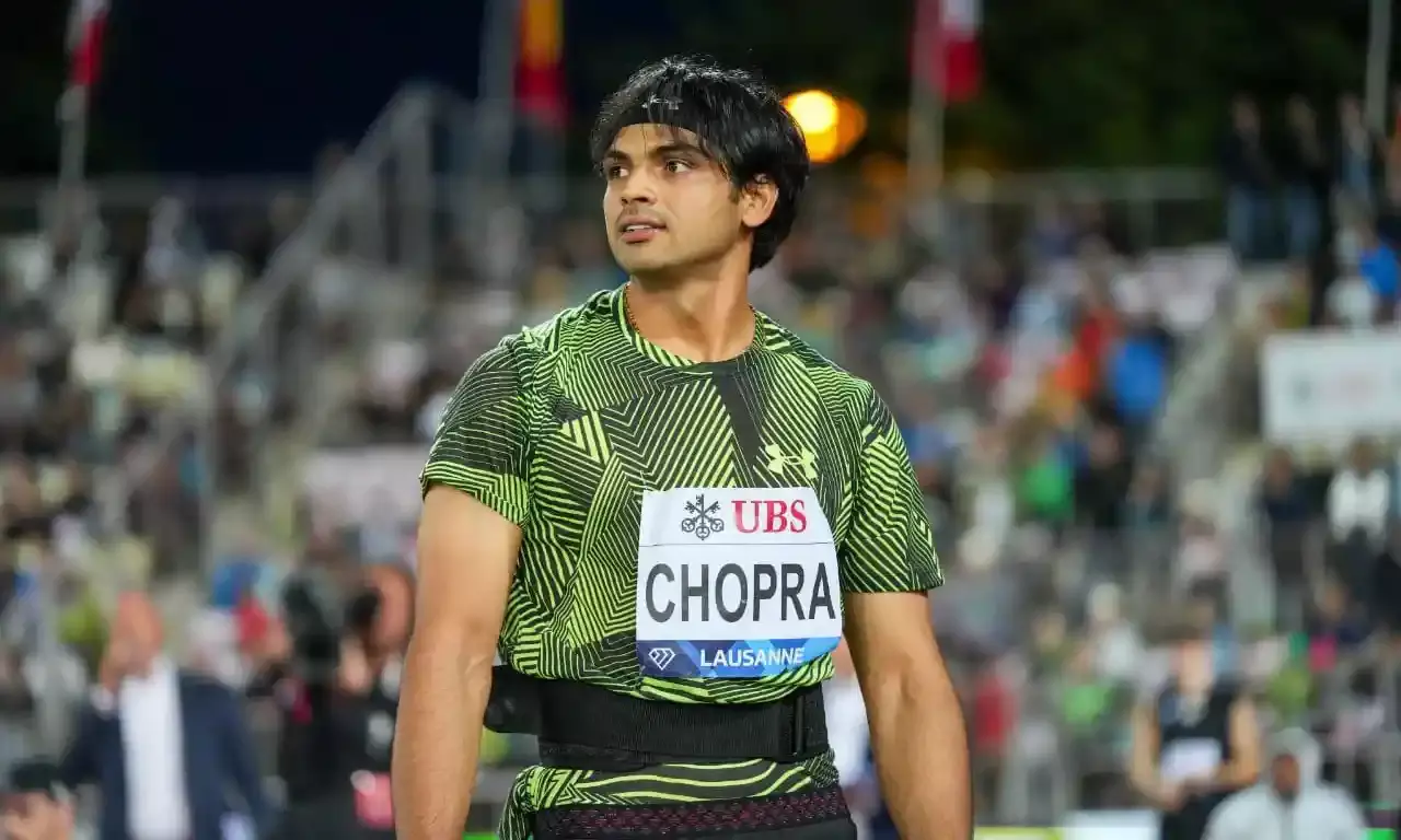Neeraj Chopra wins second straight Diamond League title in Lausanne.