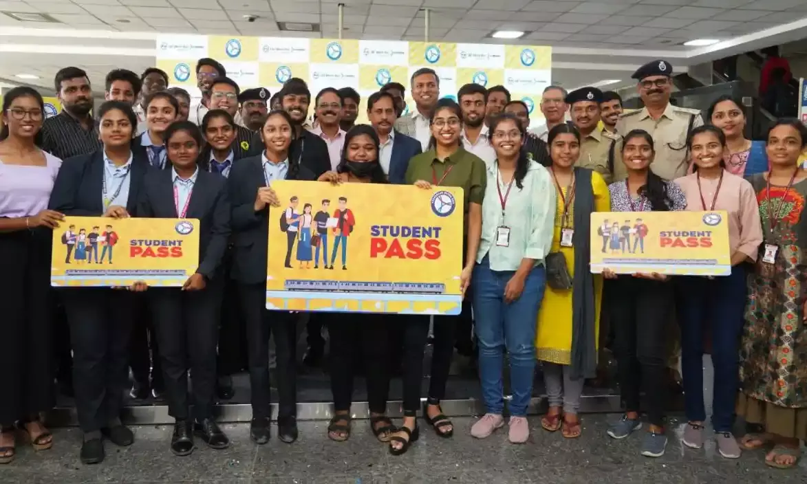 Hyderabad Metro Student Offer: Take 30 trips in a month for the price of 20