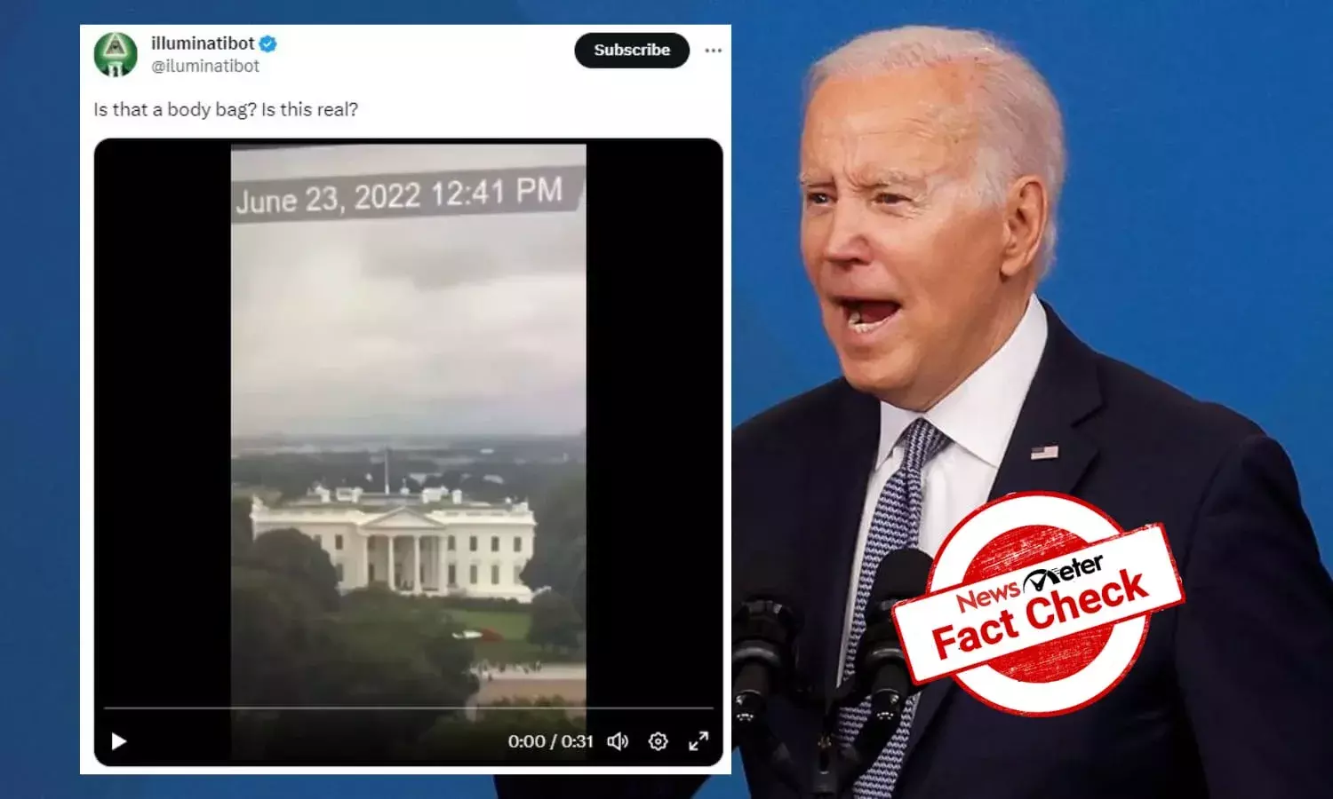 Fact Check: US President Joe Biden is alive; don’t be fooled by viral video