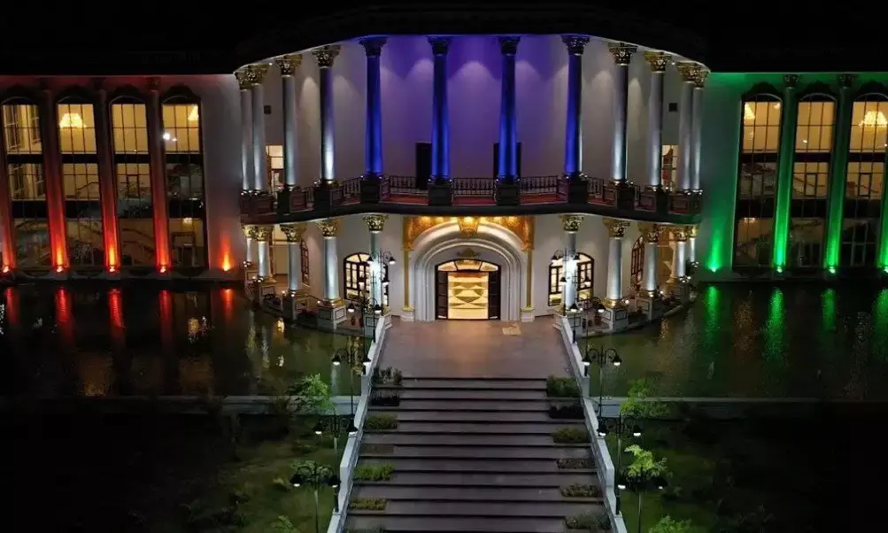 Modi virtually opens convention centre in Puttaparthi, lauds India’s progress in tech, spirituality.