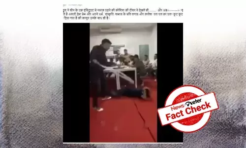 Fact Check: Video of assault in Thailand being shared with communal spin