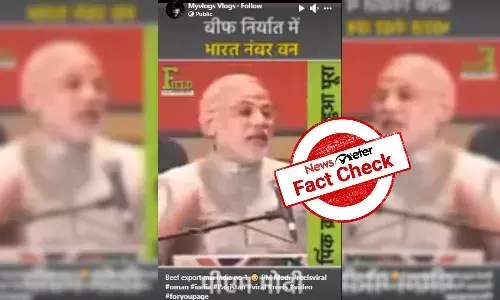 Fact Check: Video of PM Modi talking about India’s beef exports has context missing