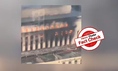 Fact Check: Video from Philippines falsely passed off as burning library in France