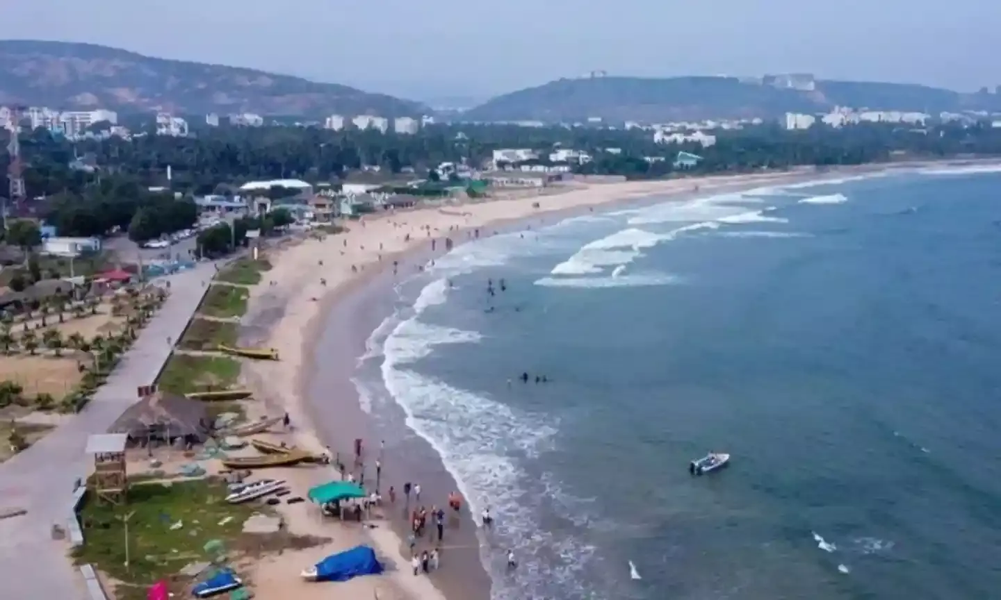 APTDC to charge Rs 20 for people visiting Rushikonda beach from July 11.