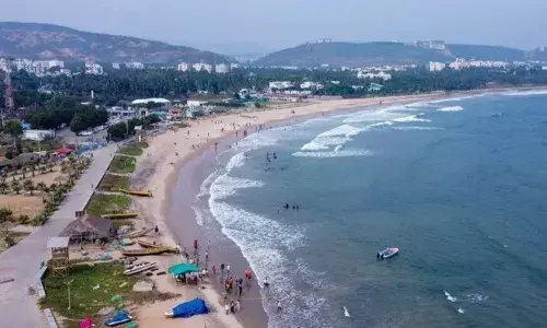 APTDC to charge Rs 20 for people visiting Rushikonda beach from July 11.