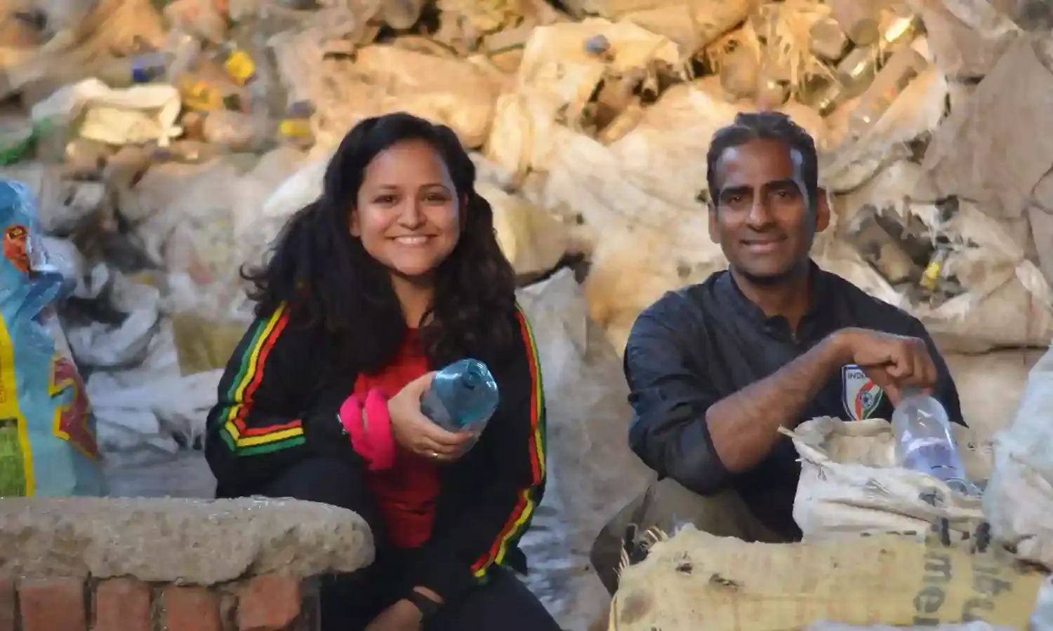 Lamps to serving platters: Madhuri Balodi from Noida creates magic from any used liquor bottle.