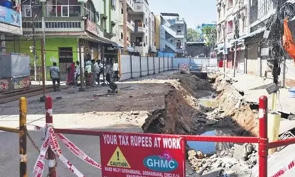 Telangana HC asks to explain work done on creating robust drainage system in Hyderabad.