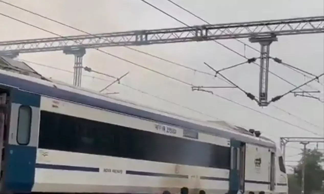 Fire in battery box of Bhopal-Delhi Vande Bharat train; no casualty