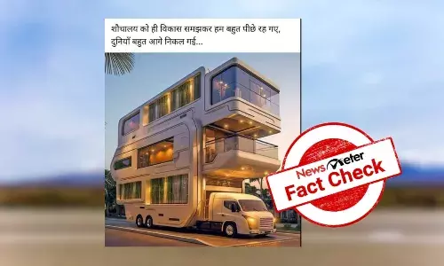 Fact Check: Is the viral image of the triple-decker bus authentic?