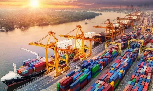 Niti Aayogās Export Preparedness Index: AP 5th among coastal states, Telangana 2nd among landlocked regions.