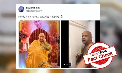 Fact Check: Sri Lankan monk sex scandal falsely attributed to Hindu spiritual leader