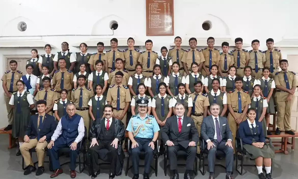 Hyderabad Public School honours future leaders; Air Chief Marshal congratulates students