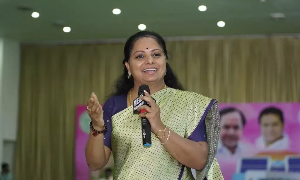 Kavitha demands Nizamabad MP Arvind Dharmapuri justify his fraud allegations