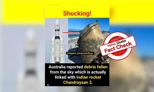 Fact Check: Does mystery object found on Australian beach belong to Chandrayaan-3?
