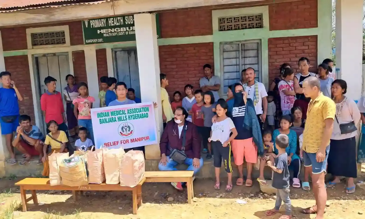 Hyderabad’s Dr Prabhu Kumar travels to Manipur, provides medical relief to locals