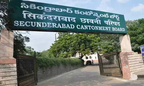 Centre mulls merger of civilian areas of Secunderabad Cant with municipality.