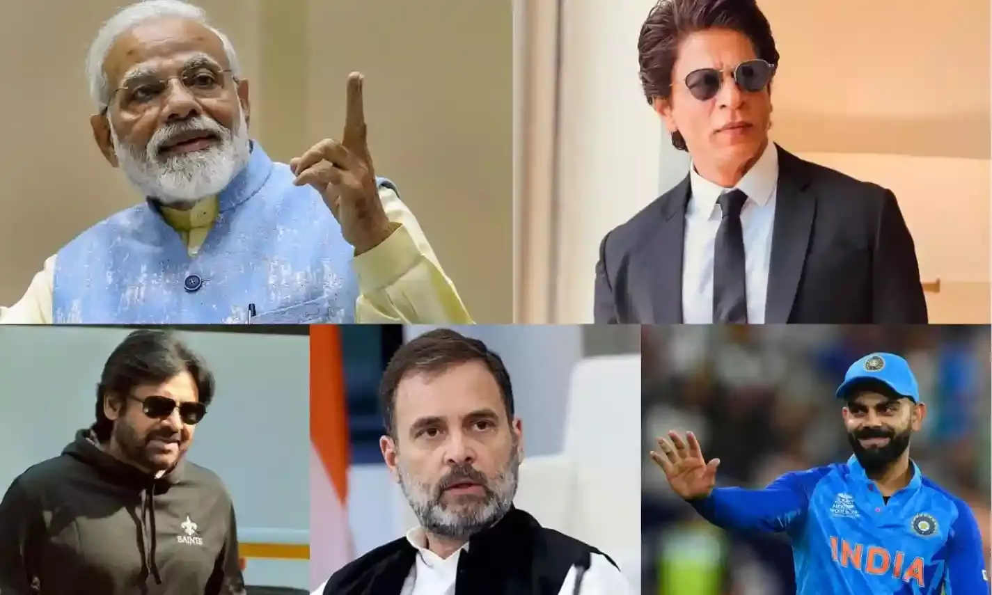 PM Modi, SRK, RaGA, PK conquer Twitter in 2023