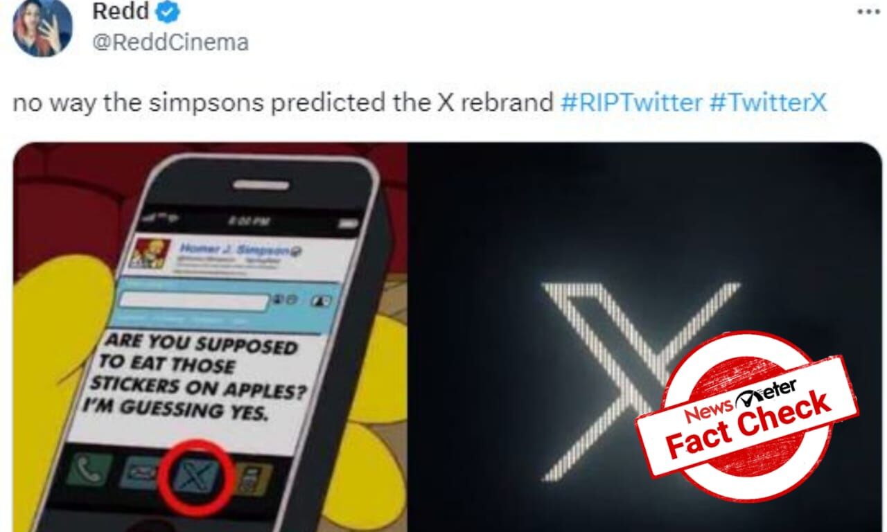 Did Simpsons predict Elon Musk will rebrand Twitter as 'X'?