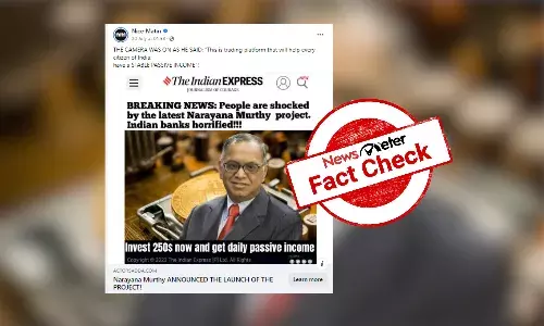 Stay smart: Viral post on āNarayana Murthyās trading platformā is fake news