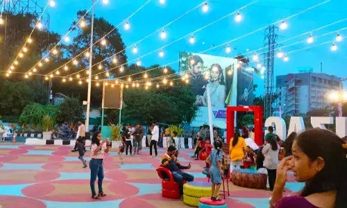 Vizag Square: A public space in Siripuram for fun activities, small businesses