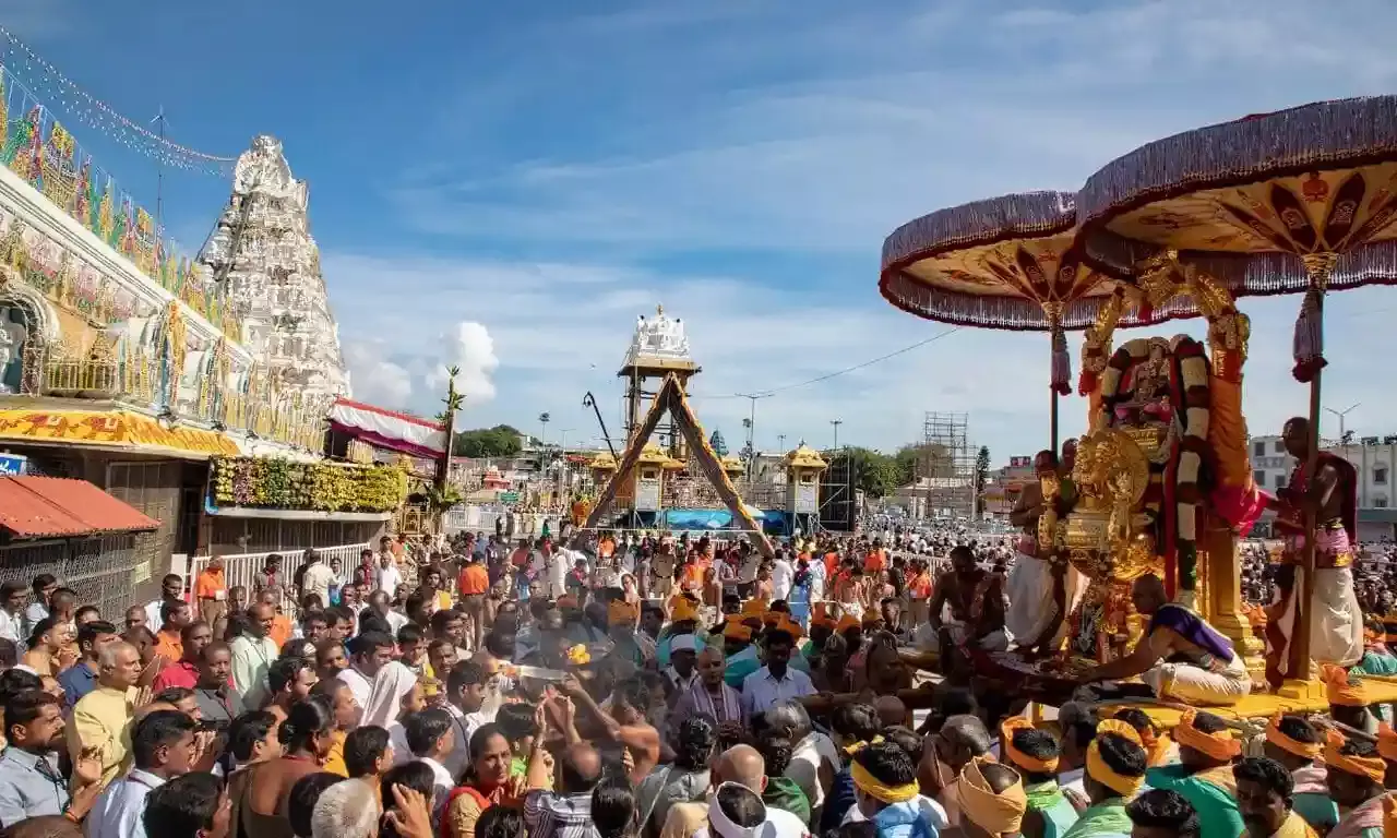 Mark calendar for twin Brahmotsavams at Tirumala; heavy rush expected