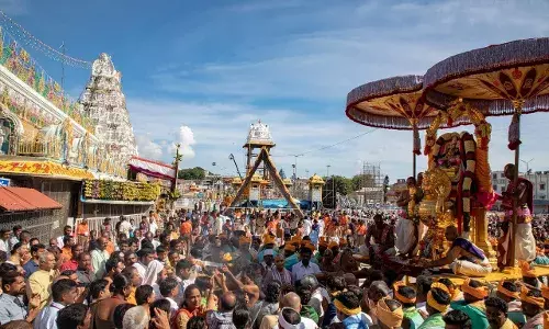 Mark calendar for twin Brahmotsavams at Tirumala; heavy rush expected
