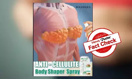 Fact Check: Anti-cellulite sprays are a scam; reduce cellulite, body fat through proper diet, exercise