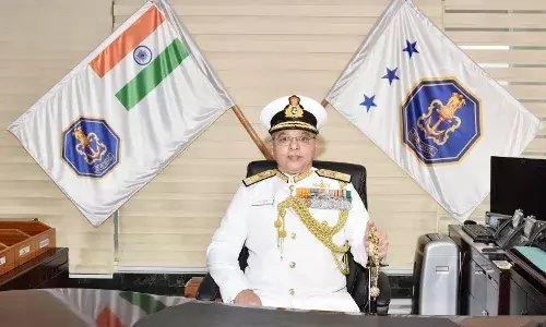 Vice Admiral Rajesh Pendharkar takes charge as Flag Officer Commanding-in-Chief, ENC