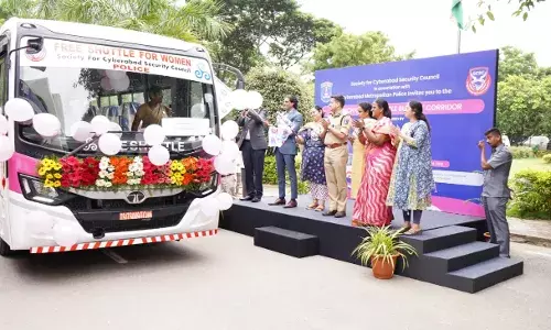 Hyderabad: 18th SHE Shuttle bus service launched for working women in Balanagar, Kukatpally