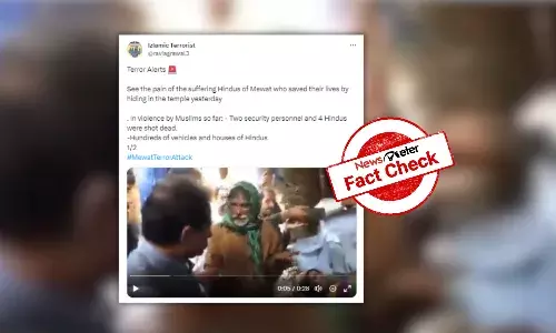 Fact Check: Old video of man crying falsely linked to communal violence in Haryana
