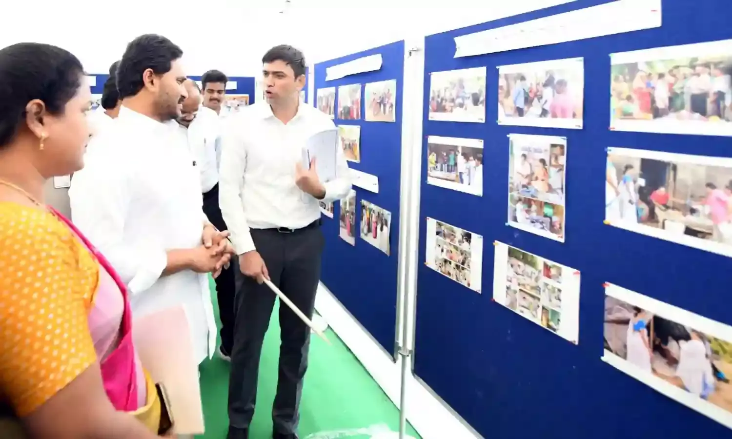 Jagan visits flood-hit AP districts, promises to spare no expense for relief