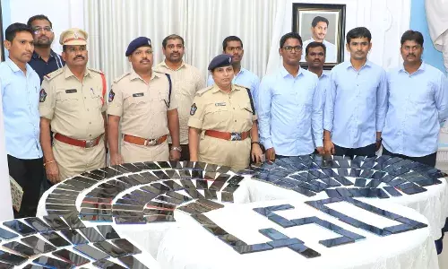 Tirupati police recover 450 mobiles worth Rs 81 lakhs in a month