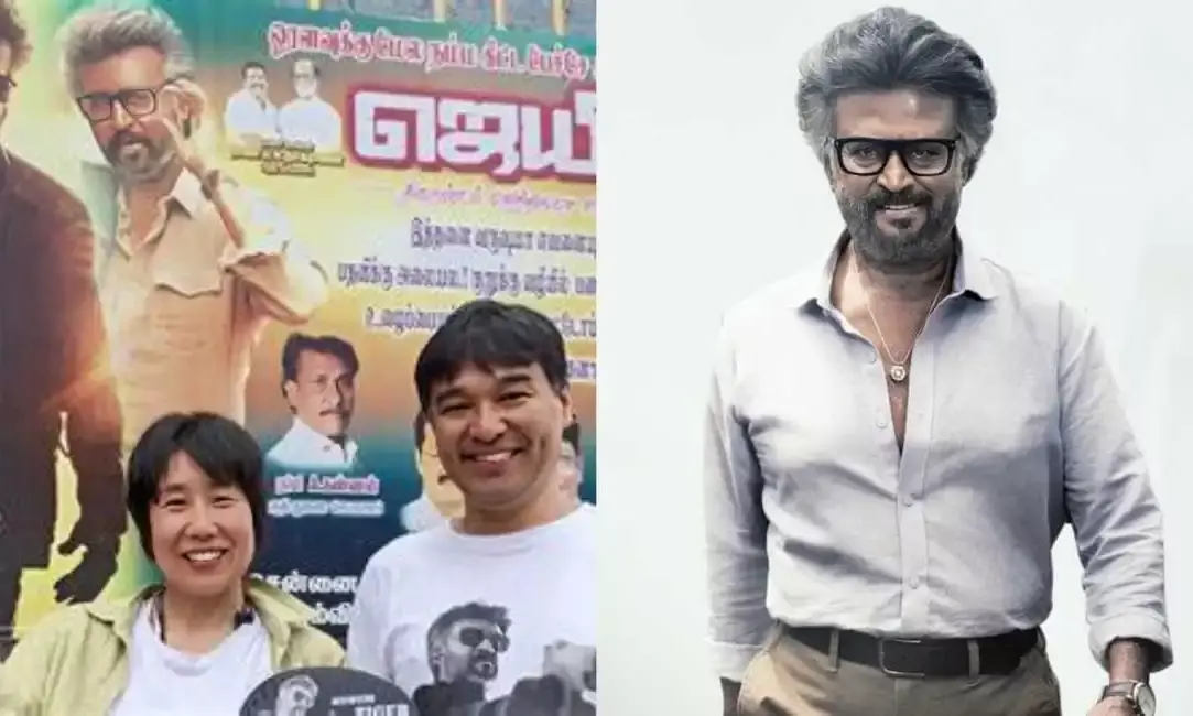 Love in Osaka: Rajni’s Japanese fan travels to Chennai for Jailor’s first day first show