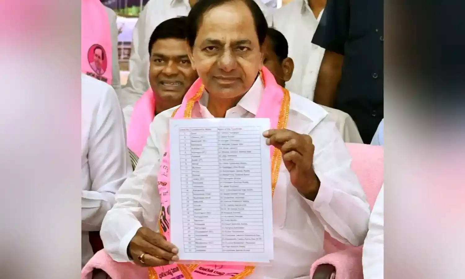 BRS announces first list; KCR to contest from Gajwel, Kamareddy